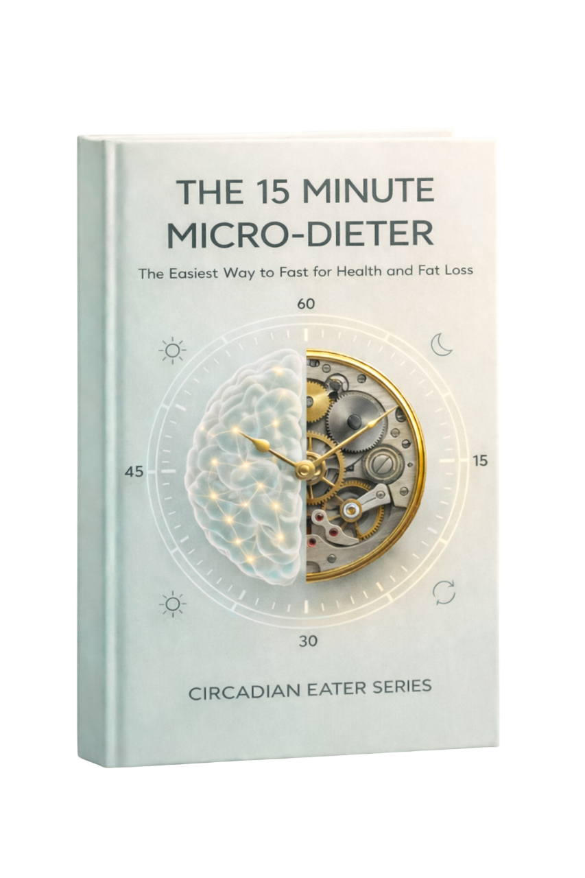 The 15 Minute Micro-Faster Book Cover by Sergio Laurant